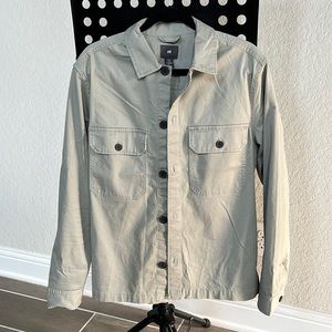 H&M Sage Color Shirt Jacket NWOT